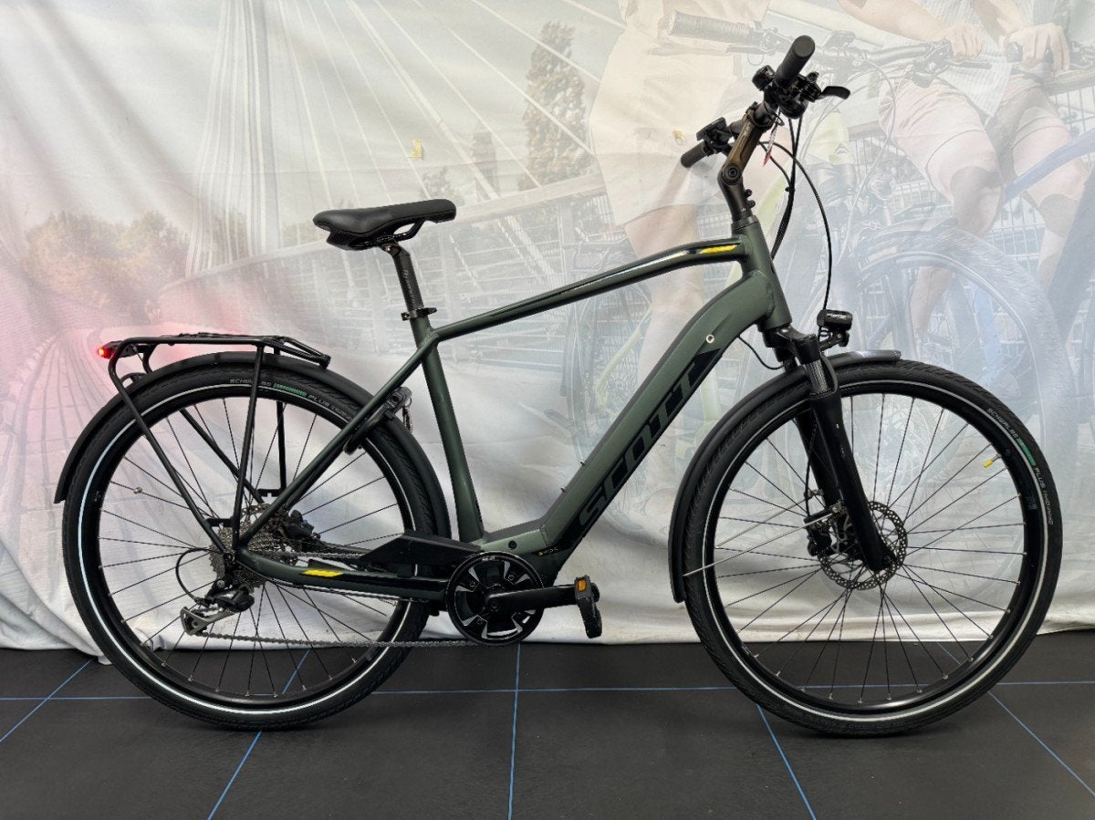 Scott Sco Bike Sub Tour Eride 20 Men Xl Heren Mat Groen 56cm, Fietsen en Brommers, Gebruikt, -, -, -