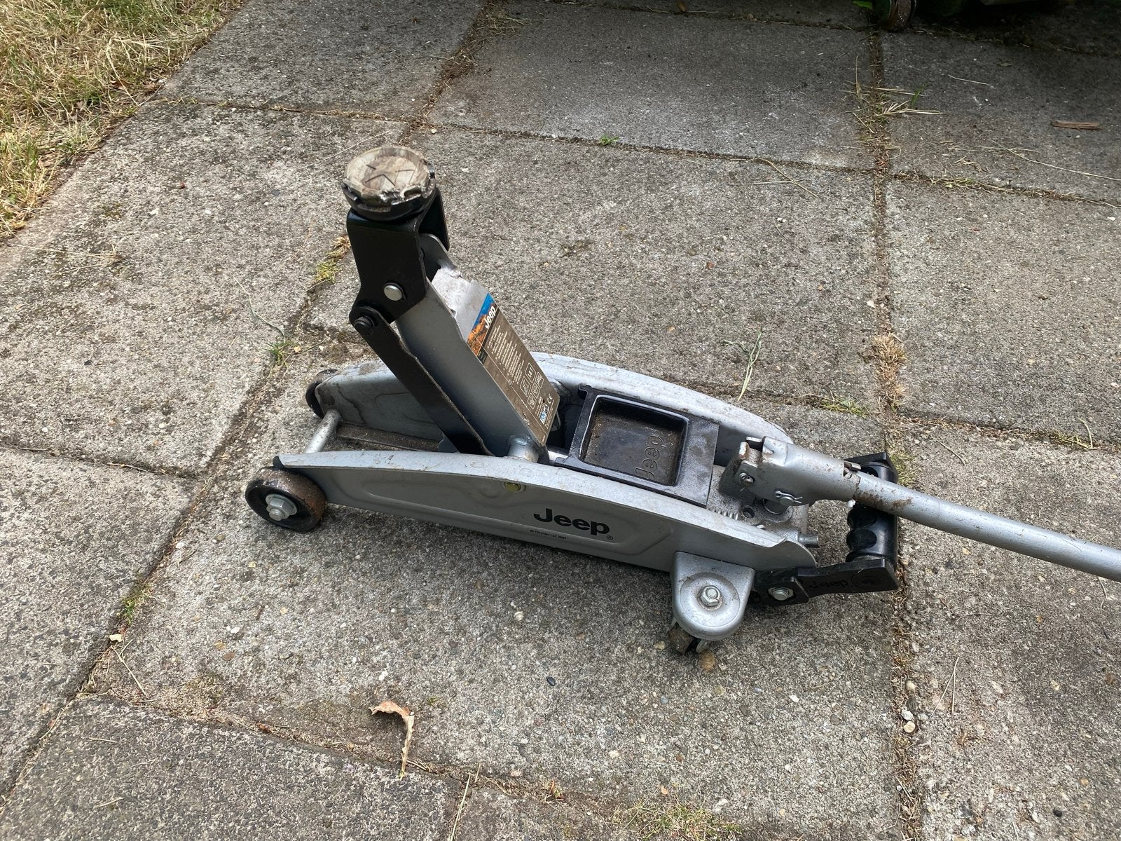 JEEP autokrik - Gebruikt, werkt naar behoren, Auto diversen, Ophalen of Verzenden, Gebruikt, Hydraulisch, Garagekrik