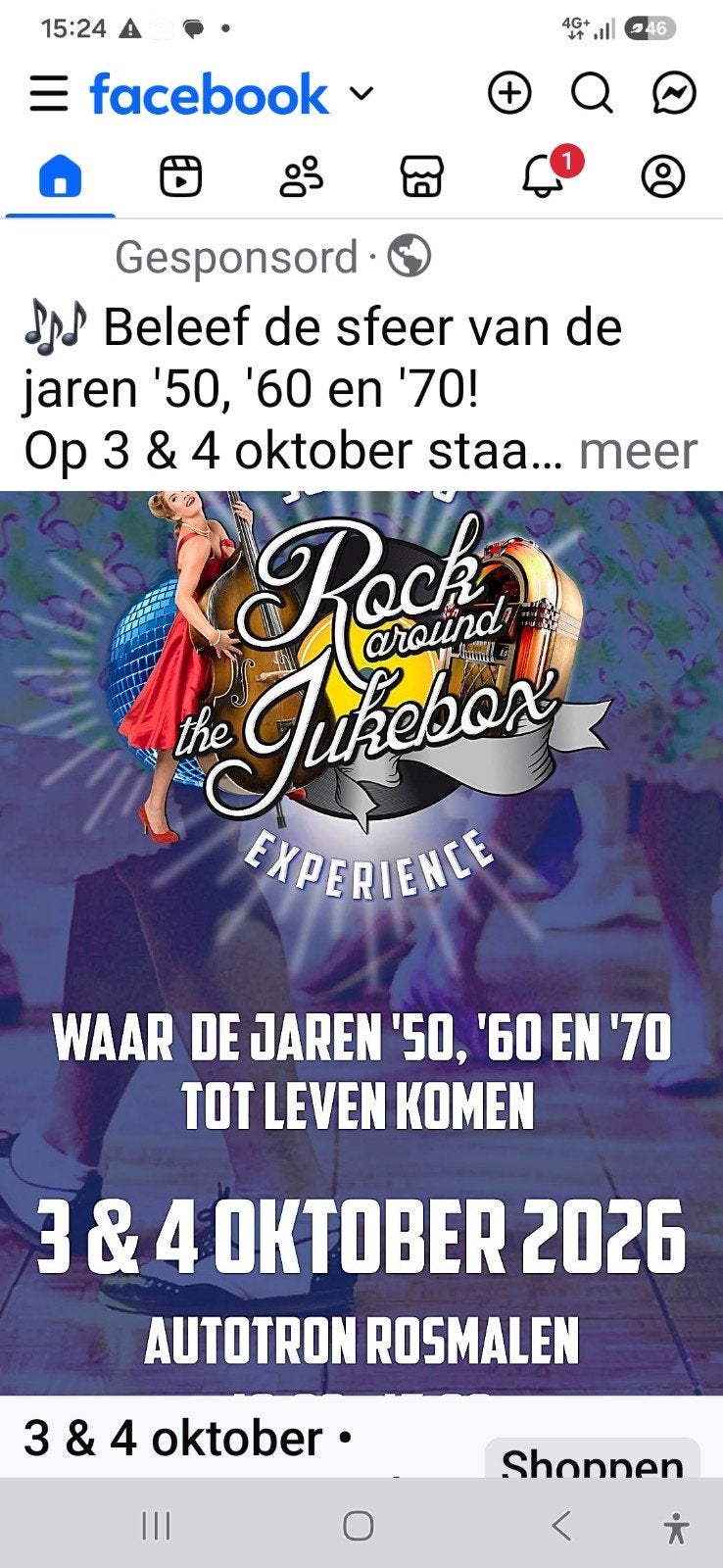 Rock around the jukebox 3 of 4 oktober Autotron Rosmalen, Twee personen