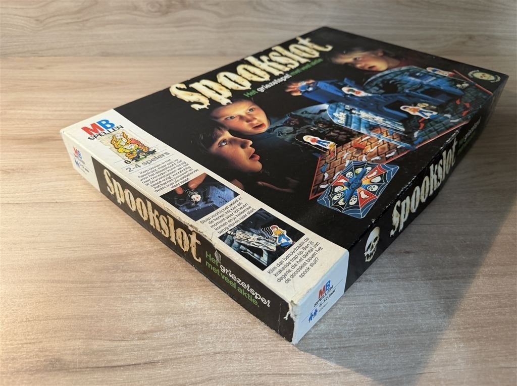 spookslot het griezelspel met veel aktie orgineel - s6588, Verzenden, Zo goed als nieuw