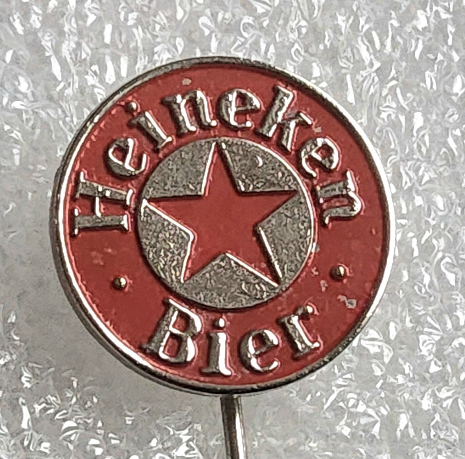 Vintage Heineken Bier Speldje - Collectors Item, Verzamelen, Ophalen of Verzenden, Gebruikt, Merk, Speldje of Pin