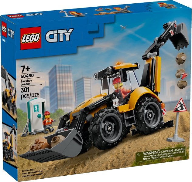 Lego City set 60480 Gele graaflaadmachine, City, Lego, Nieuw, Ophalen of Verzenden