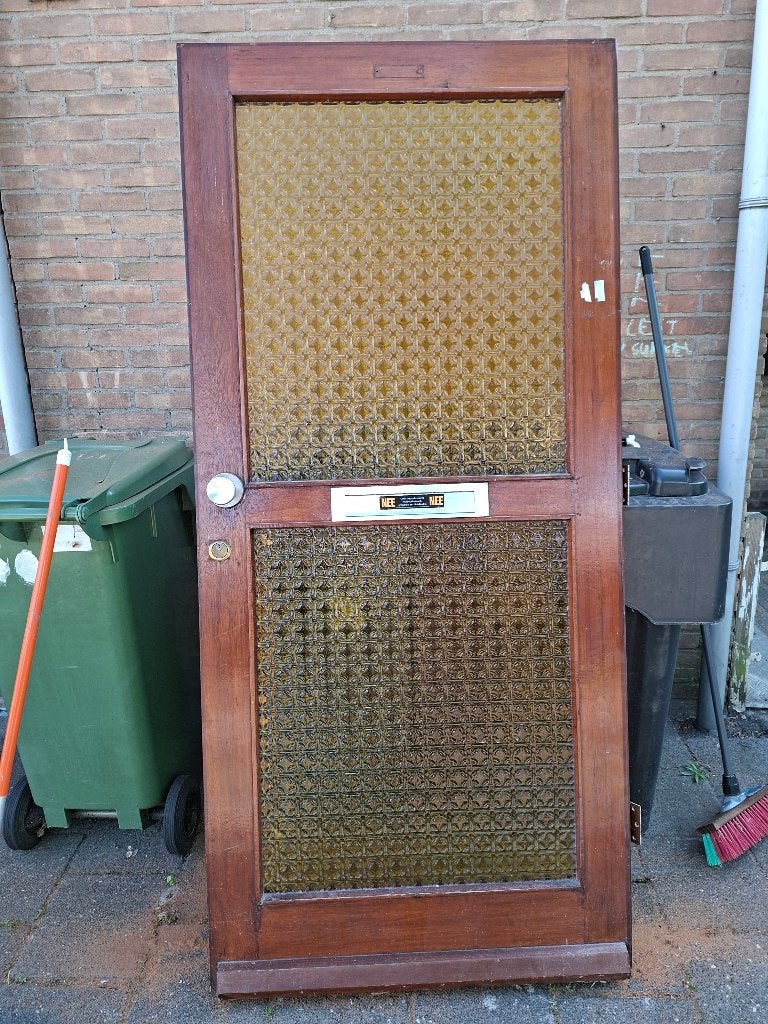Voordeur, Doe-het-zelf en Verbouw, Deuren en Horren, Ophalen, Gebruikt, 80 tot 100 cm, Buitendeur