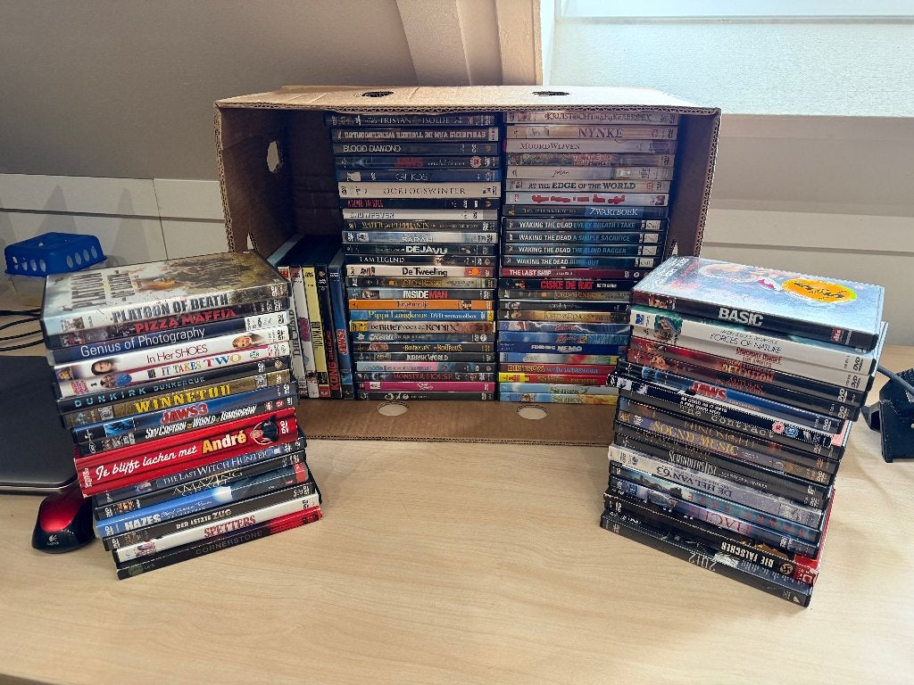 ✅ 282 DVD 100% Toptitels - DVD Pakket Disney / Topfilms, Gebruikt, Bonusmateriaal, Alle leeftijden, Overige genres