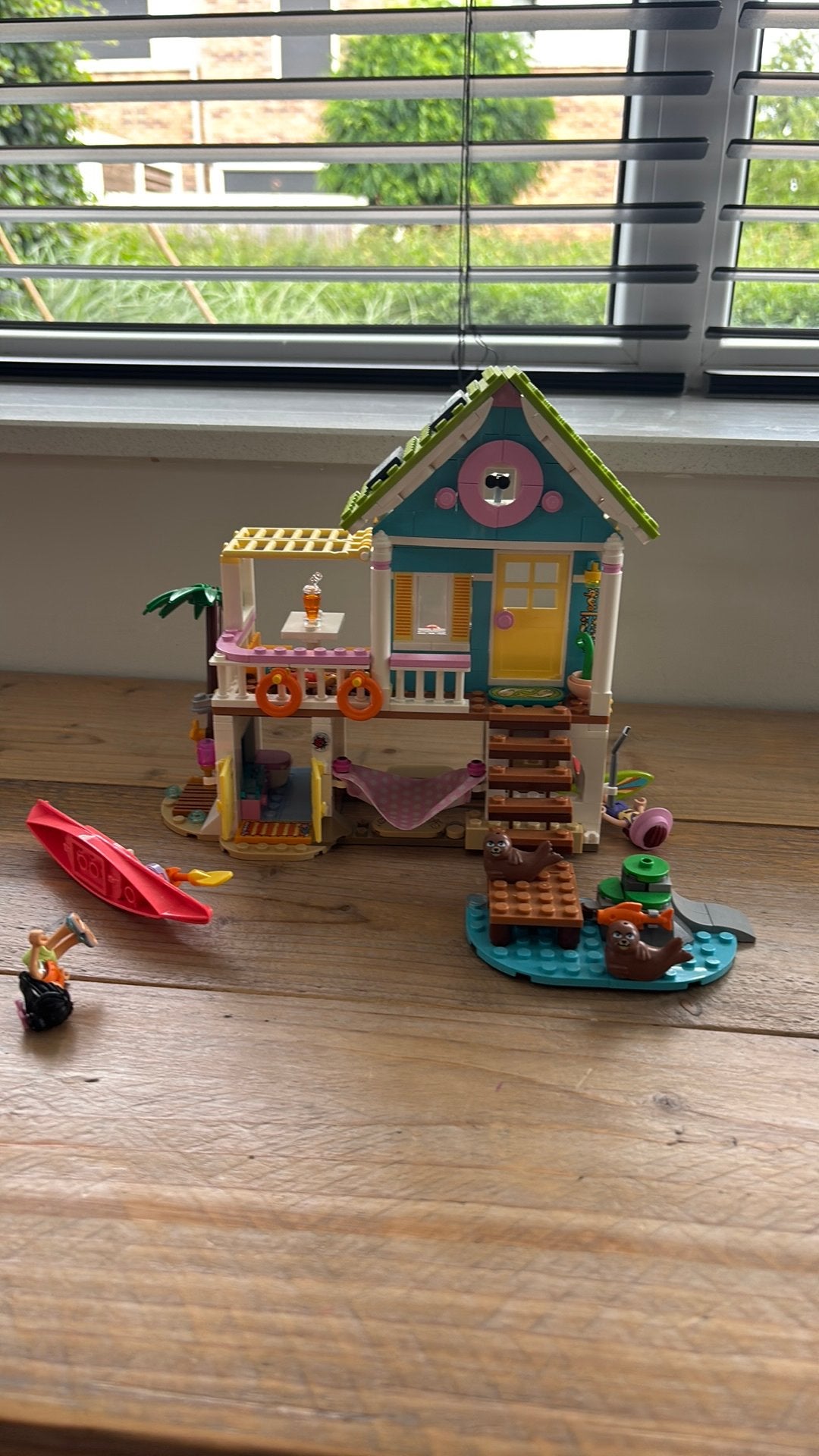 Lego strandhuis, Ophalen, Zo goed als nieuw