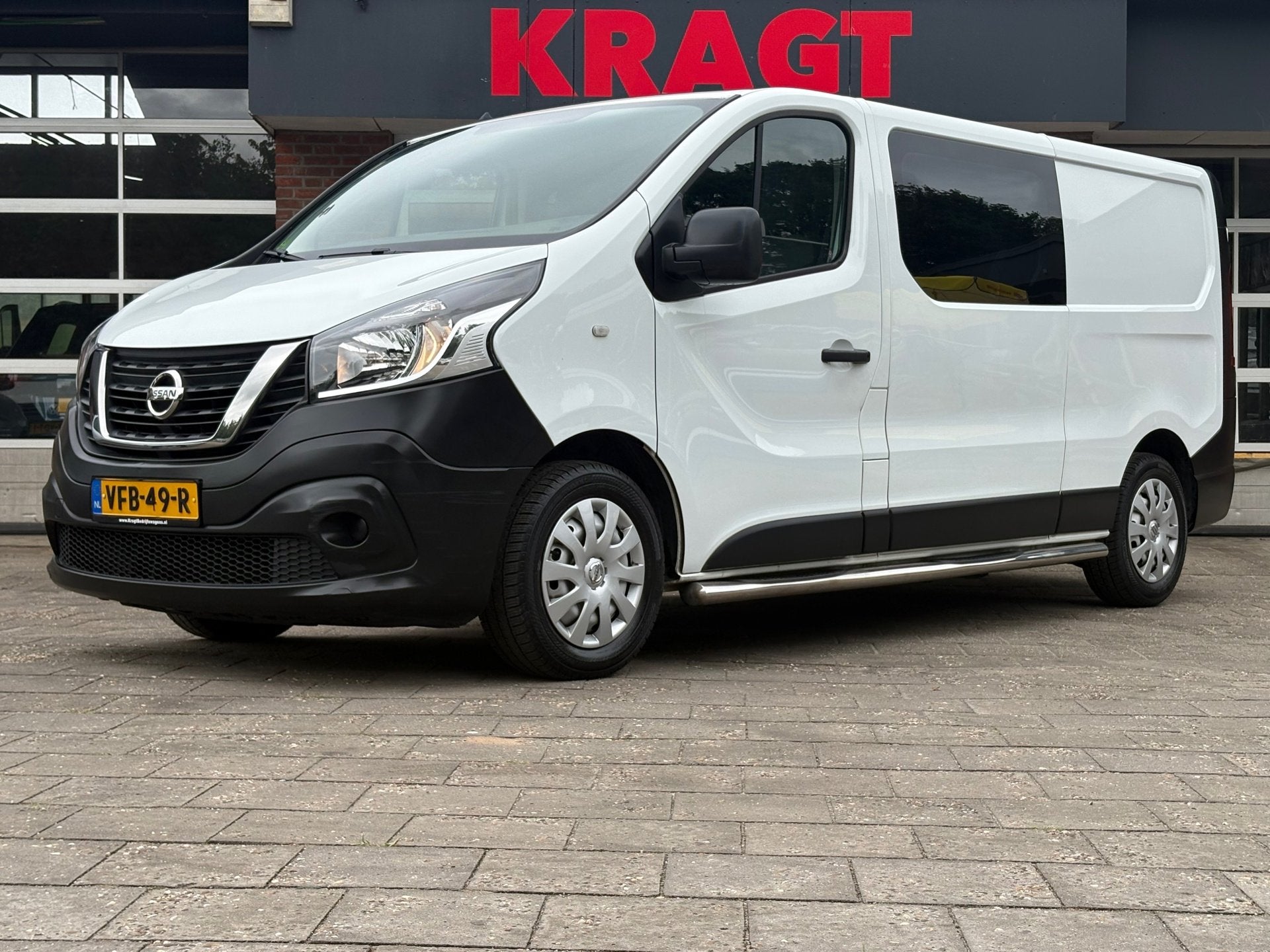 Nissan NV300 2.0 dCi 120 L2H1 Acenta DC Comfort|NAP|DUBBElCA, Auto's, Dealer onderhouden, Stof, Gebruikt, 4 cilinders