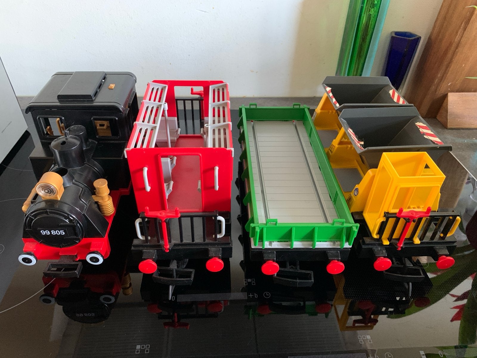 Playmobil Treinset 4017RC en wagons, Overige merken, Gelijkstroom, Ophalen of Verzenden, Gebruikt