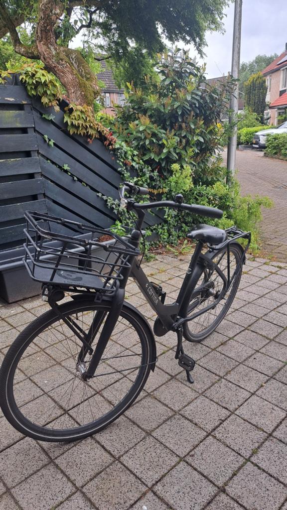 Cortina Common Damesfiets 28 inch met mandje en 3 versn., Fietsen en Brommers, Overige merken, Terugtraprem, Gebruikt, Versnellingen