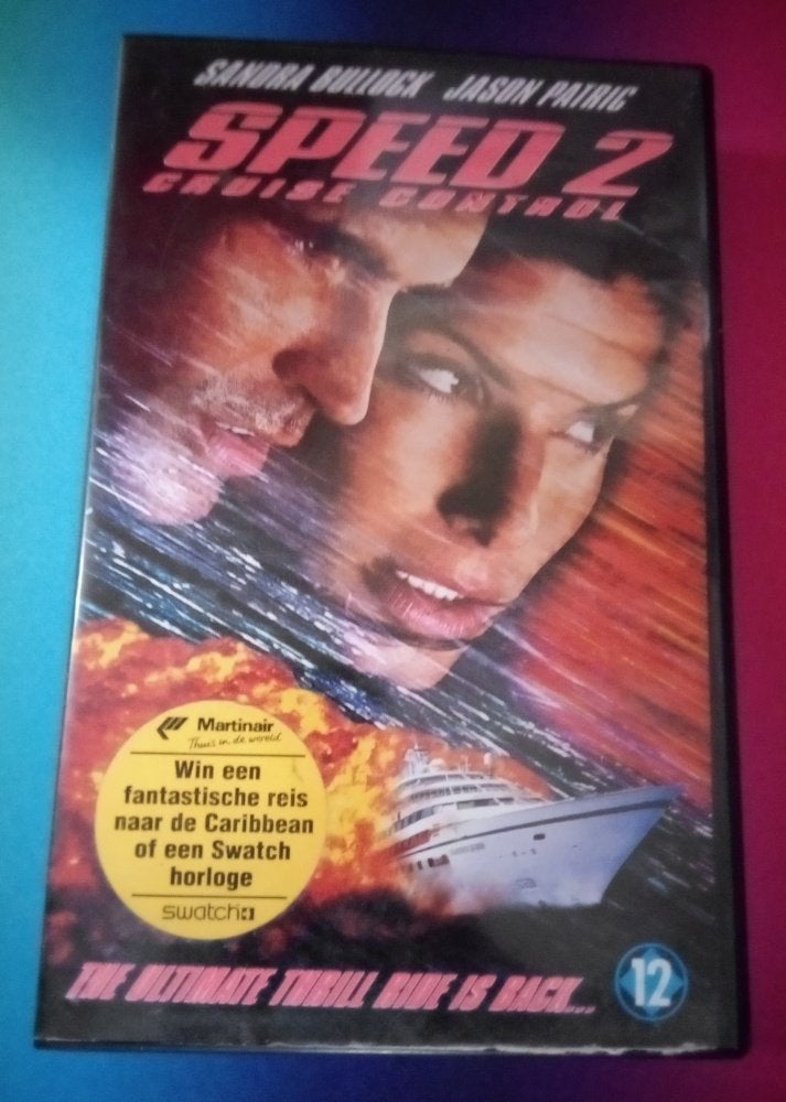 VHS - Speed 2 - Koopvideo, Nederlands ondertiteld, Engels, Verzenden, Zo goed als nieuw
