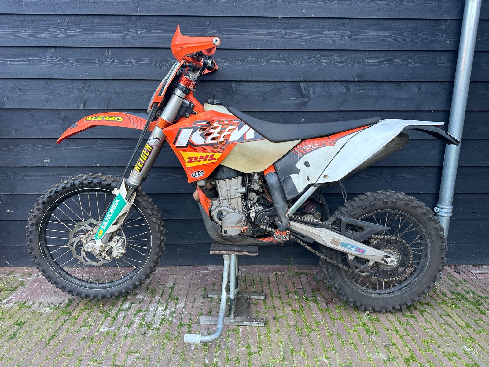 KTM 450 EXC met Kenteken 2011- Enduro Motorfiets, Sportuitlaat, Motorrijbewijs A, Gebruikt, Particulier