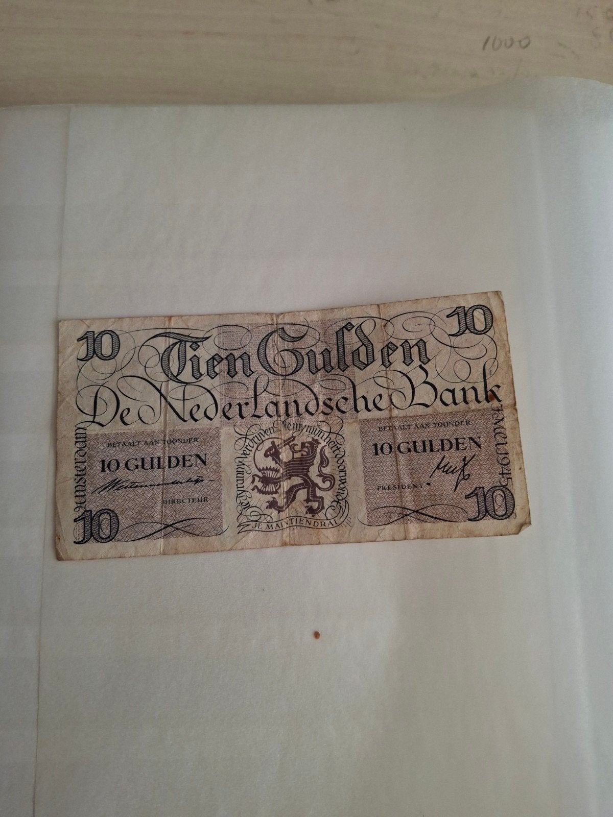 10 gulden zo te zien 3 mm, Ophalen of Verzenden, 10 gulden