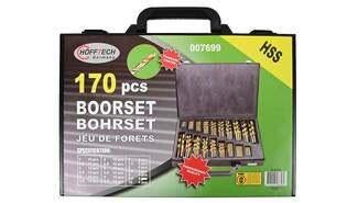 Borenset 170 delig, HSS, Tita, Coated, Ophalen, Nieuw