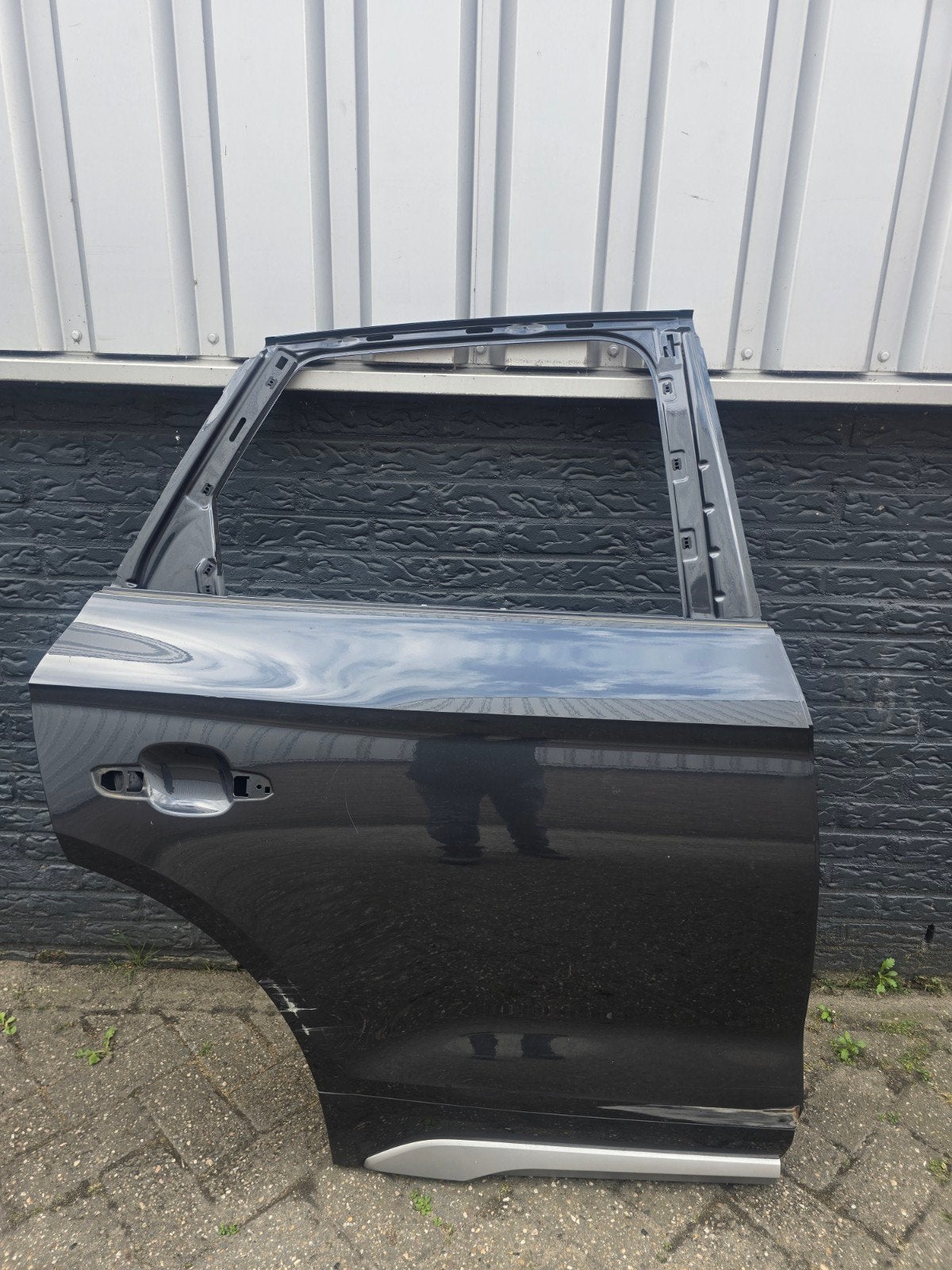 Portier rechtsachter Audi Q5 80A  bj 2020-2024, Audi, Gebruikt, Deur, Achter