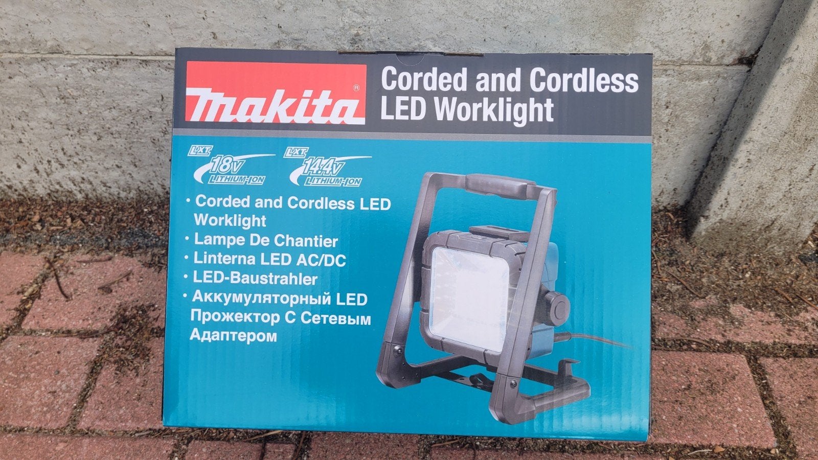 Makita Accu Bouwlamp DML805 LED Worklight (excl. accu/lader), Ophalen of Verzenden, Nieuw, Lamp