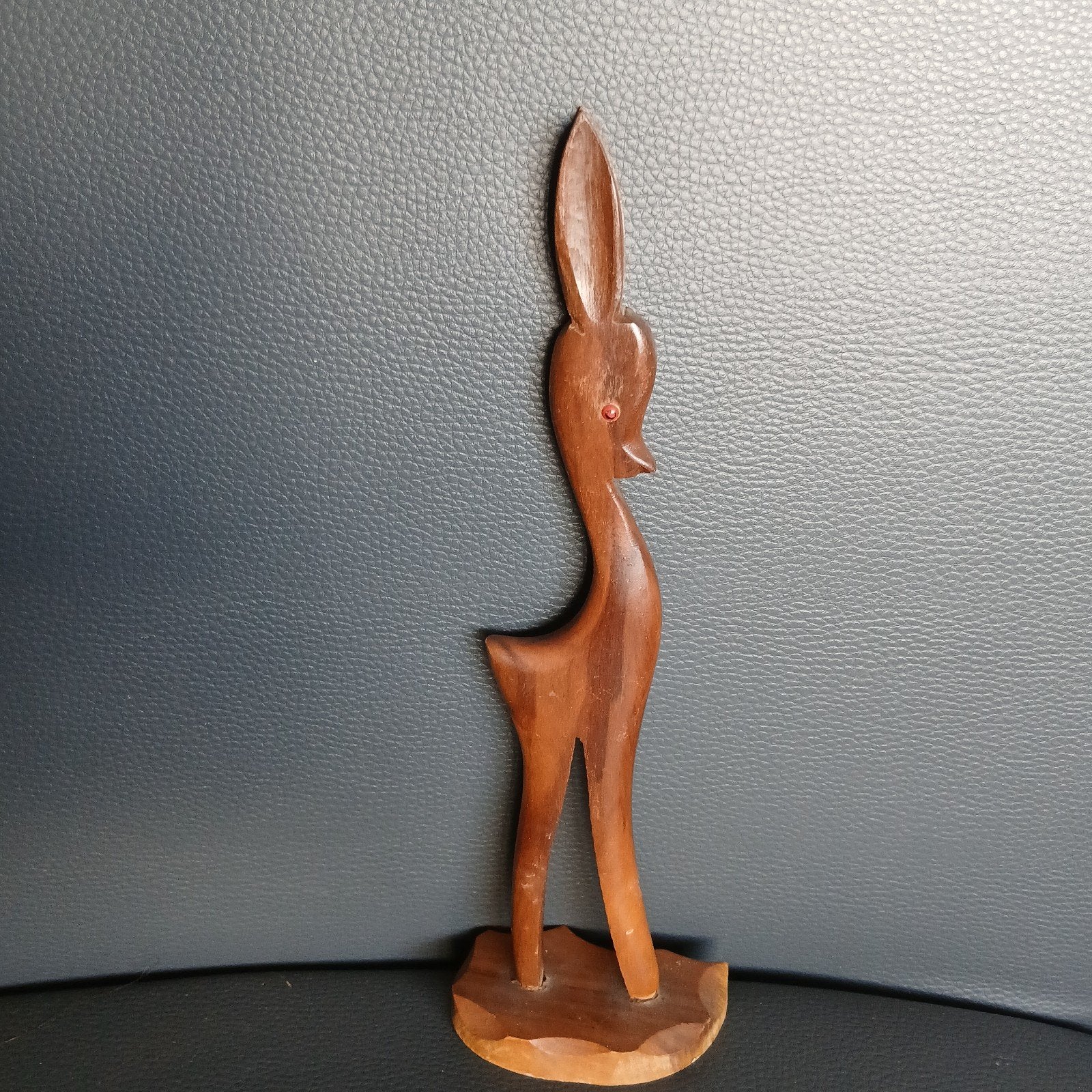 Vintage houten hertje,  ree, bambi, Ophalen of Verzenden, Huis en Inrichting