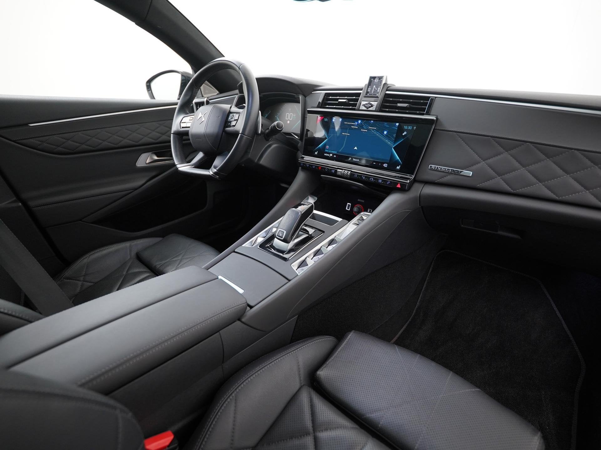 DS 9 E-Tense RIVOLI+ | Panoramadak | Leder | Night Vision |, Auto's, 12 maanden, Euro 6, 4 cilinders, Blauw