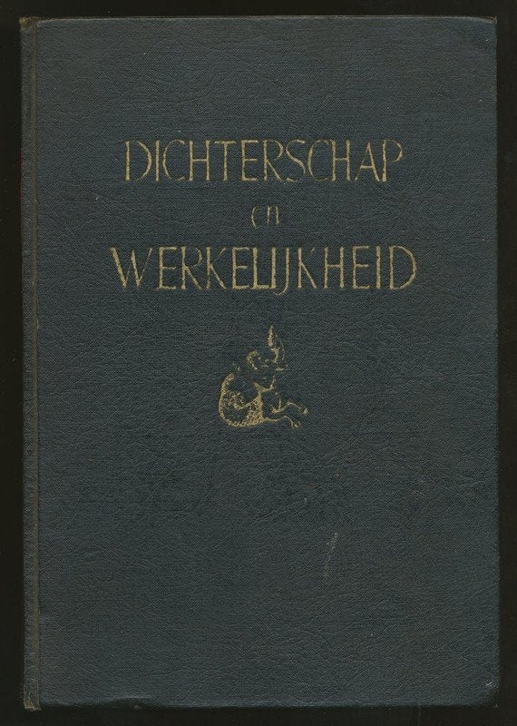 VAN LEEUWEN: Dichterschap en werkelijkheid, Ophalen of Verzenden, Gelezen, Nederland