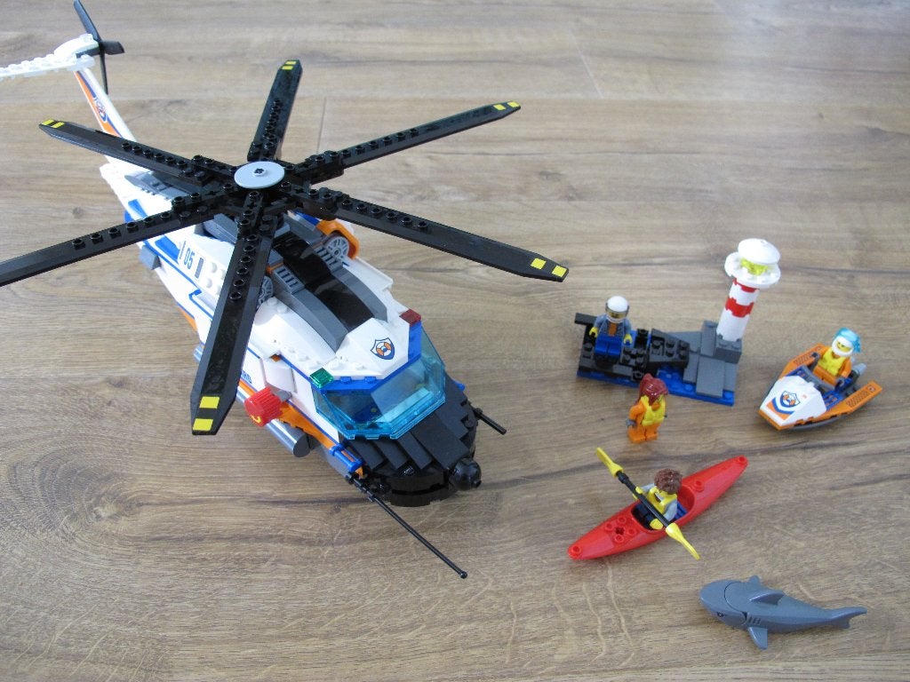 Lego City 60166 Zware reddingshelikopter, City, Lego, Ophalen of Verzenden, Zo goed als nieuw