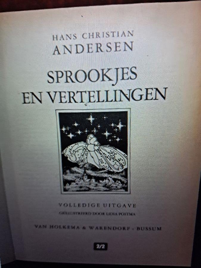 Hans christian andersen : sprookjes en vertellingen, Ophalen of Verzenden, Nieuw