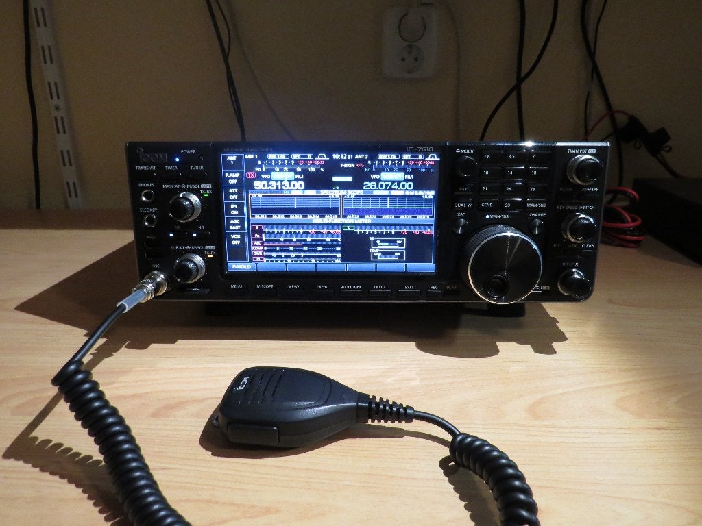 Icom IC-7610, Telecommunicatie, Zenders en Ontvangers, Ophalen of Verzenden, Zo goed als nieuw, Zender en Ontvanger