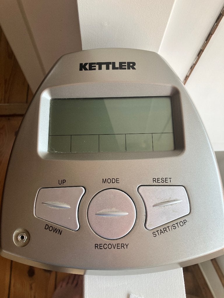 werkende computer/regelscherm kettler 307 verso, Ophalen of Verzenden, Gebruikt, Kunststof, Crosstrainer