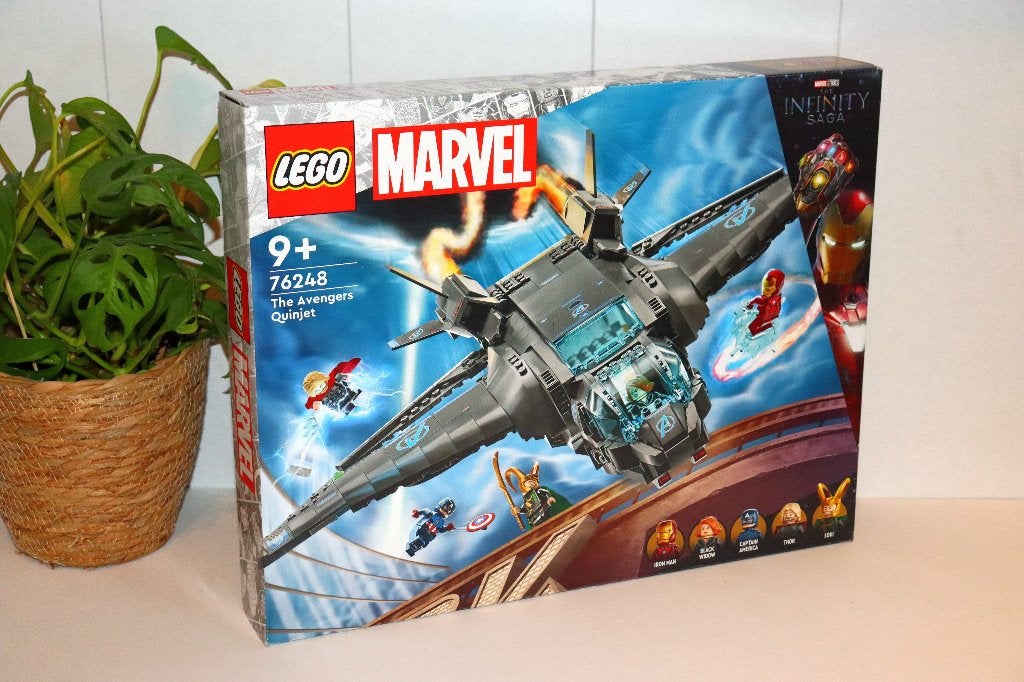 LEGO 76248 – The Avengers Quinjet – Nieuw & Geseald, Compleet, Marvel, Lego, Nieuw