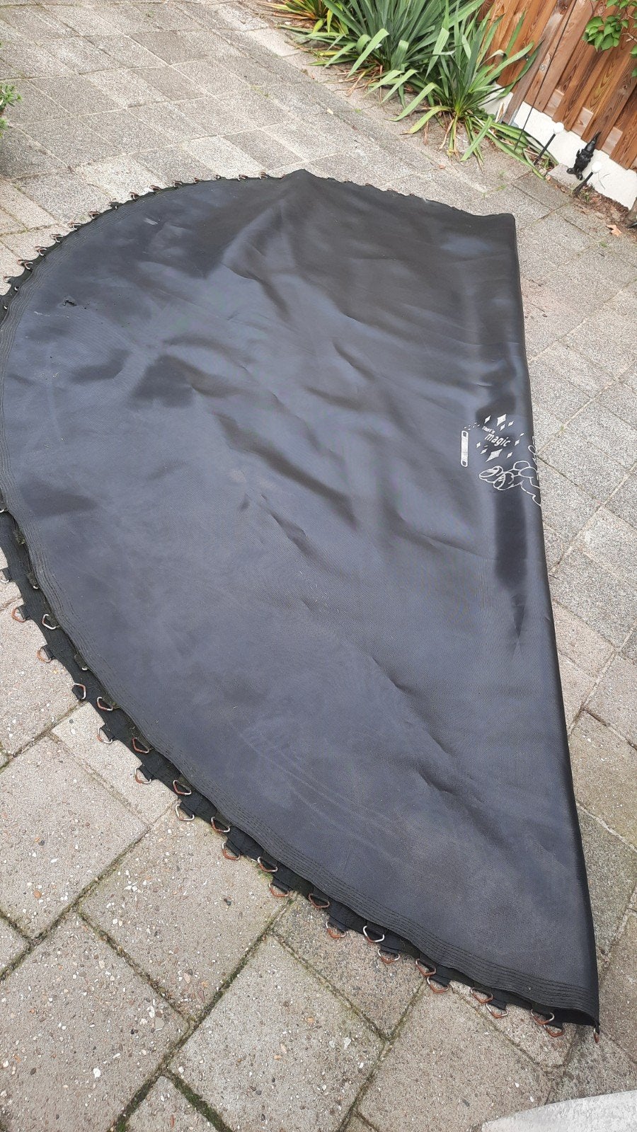 Trampoline doek 3.90 voor trampoline 4.20m, Ophalen, Gebruikt