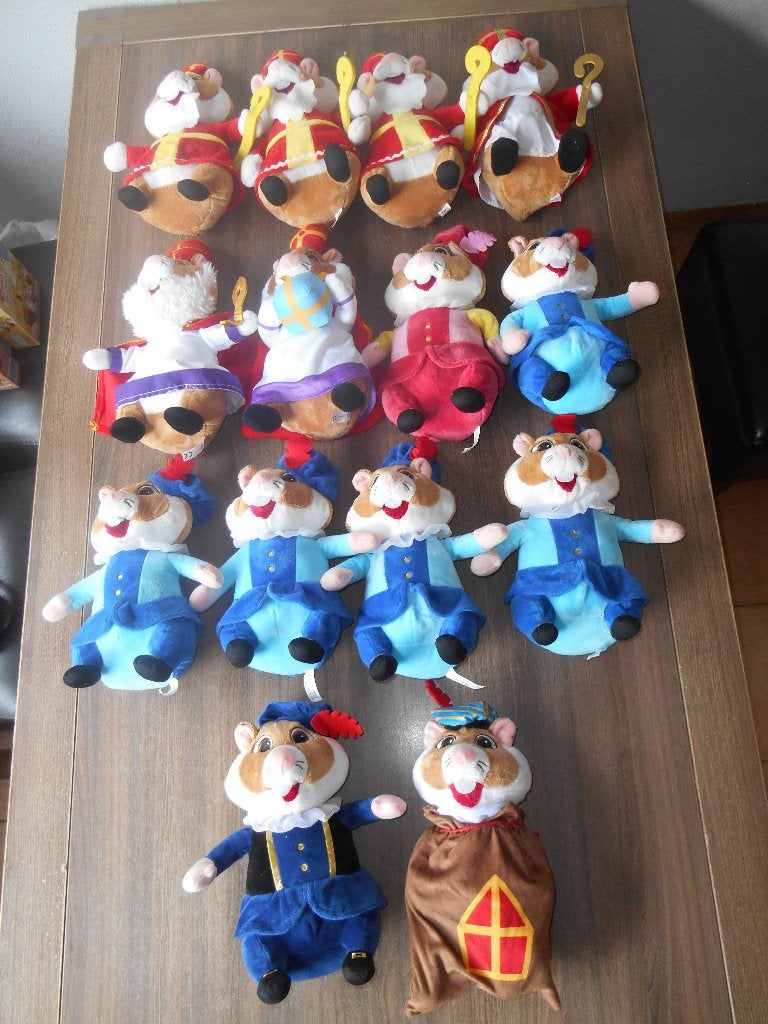 AH Sinterklaas en Piet hamsters 5 euro per stuk, Verzamelen, Supermarktacties, Albert Heijn, Ophalen of Verzenden