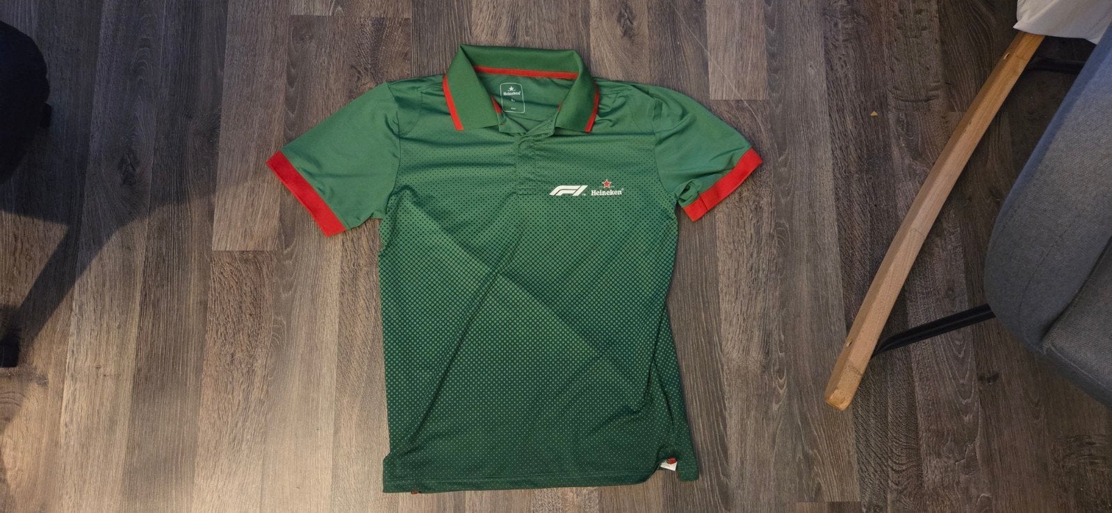 Zeldzaam Heineken F1 Zandvoort Polo Shirt, Maat 48/50 (M), Ophalen of Verzenden, Zo goed als nieuw, Groen