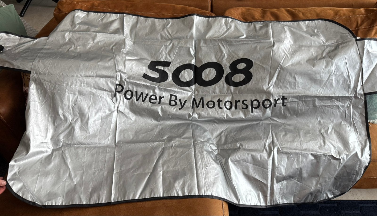 Peugeot 5008 Power By Motorsport zonnescherm autohoes, Ophalen of Verzenden, Nieuw, Op maat