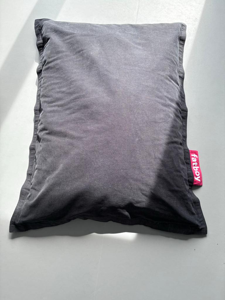 Fatboy Zitzak Denim Zwart, Ophalen of Verzenden, Gebruikt, Zwart, Zitzak