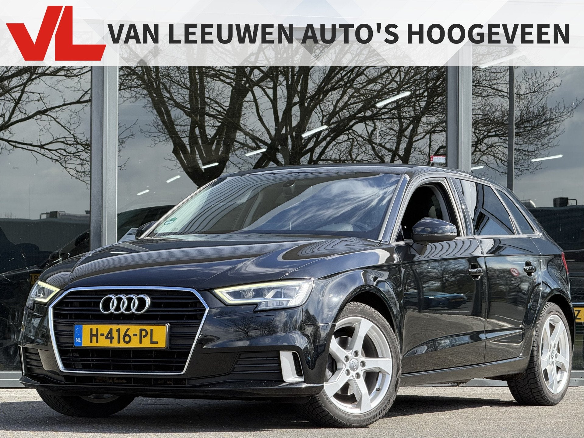 Audi A3 Sportback 35 TFSI CoD Advance | Virtual Display | Au, Stof, 4 cilinders, 150 pk, Zwart