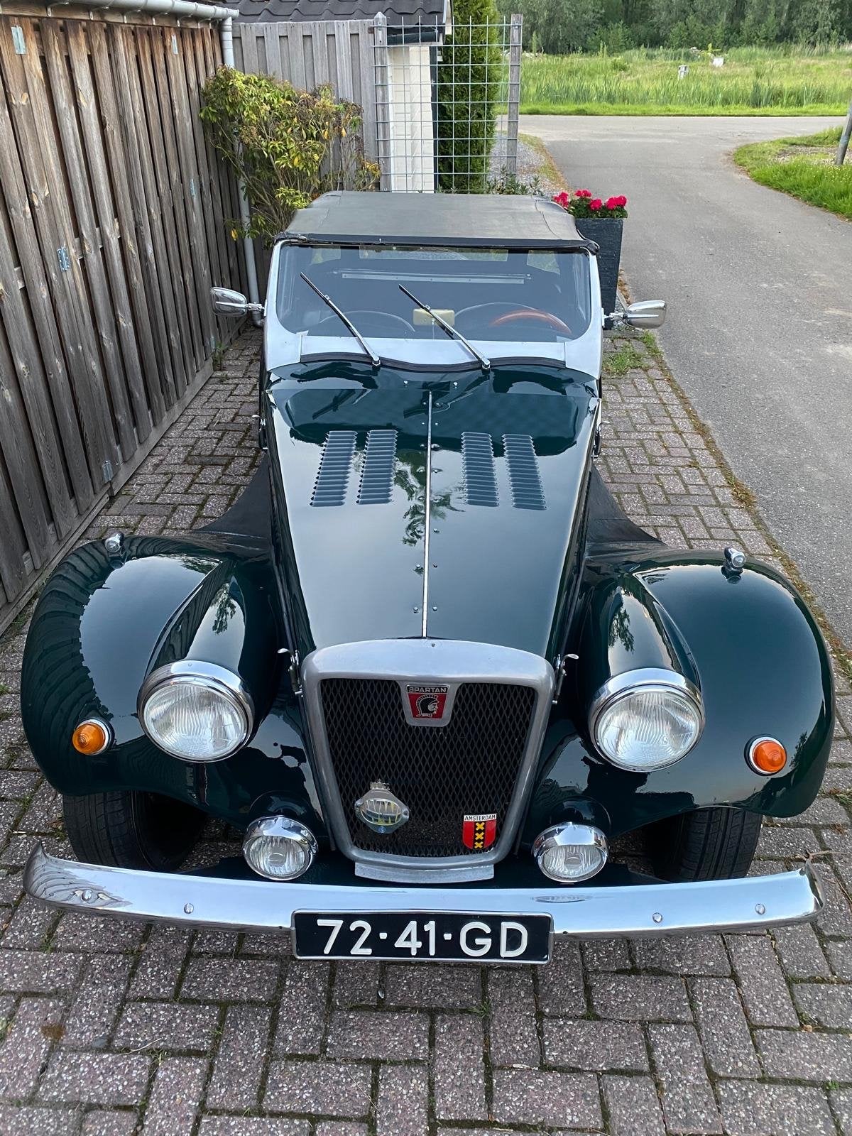 Triumph 1968 spartan, Auto's, 4 cilinders, Cabriolet, 0 kg, Origineel Nederlands