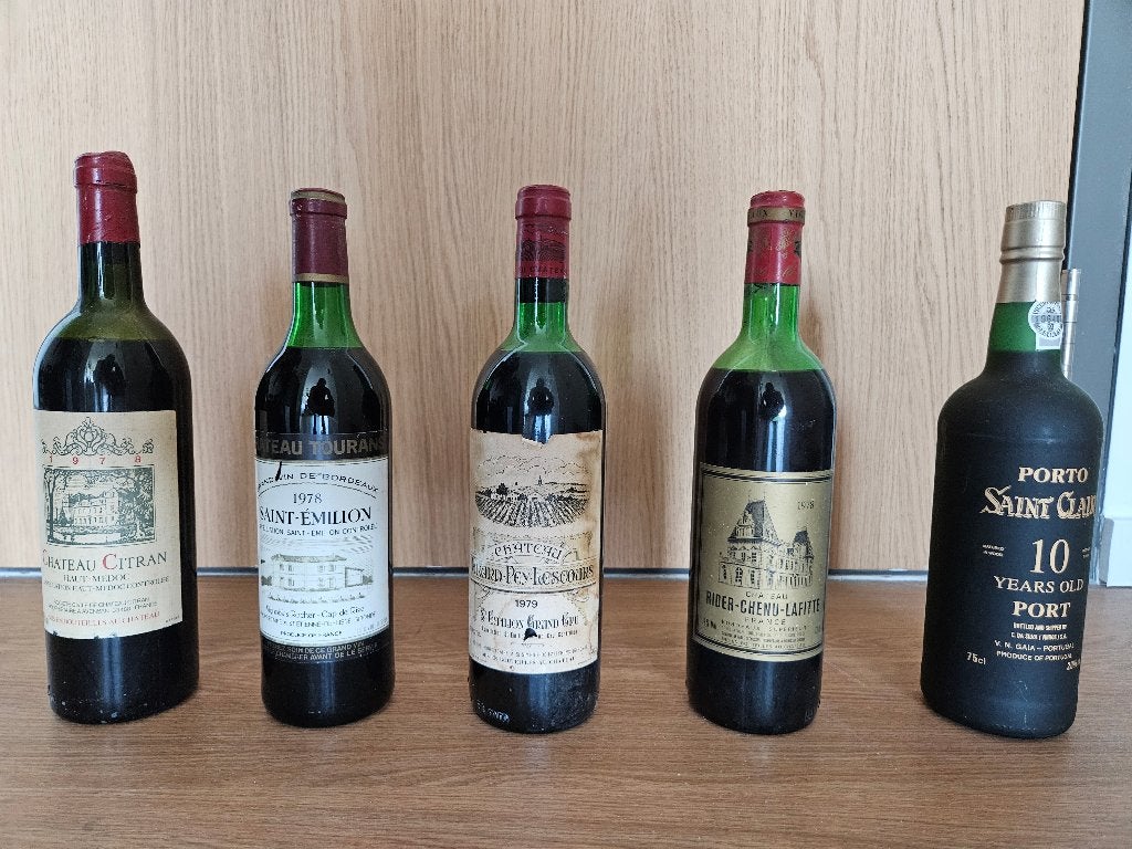 Vintage wijncollectie jaren ’70, Ophalen, Frankrijk, Overige typen
