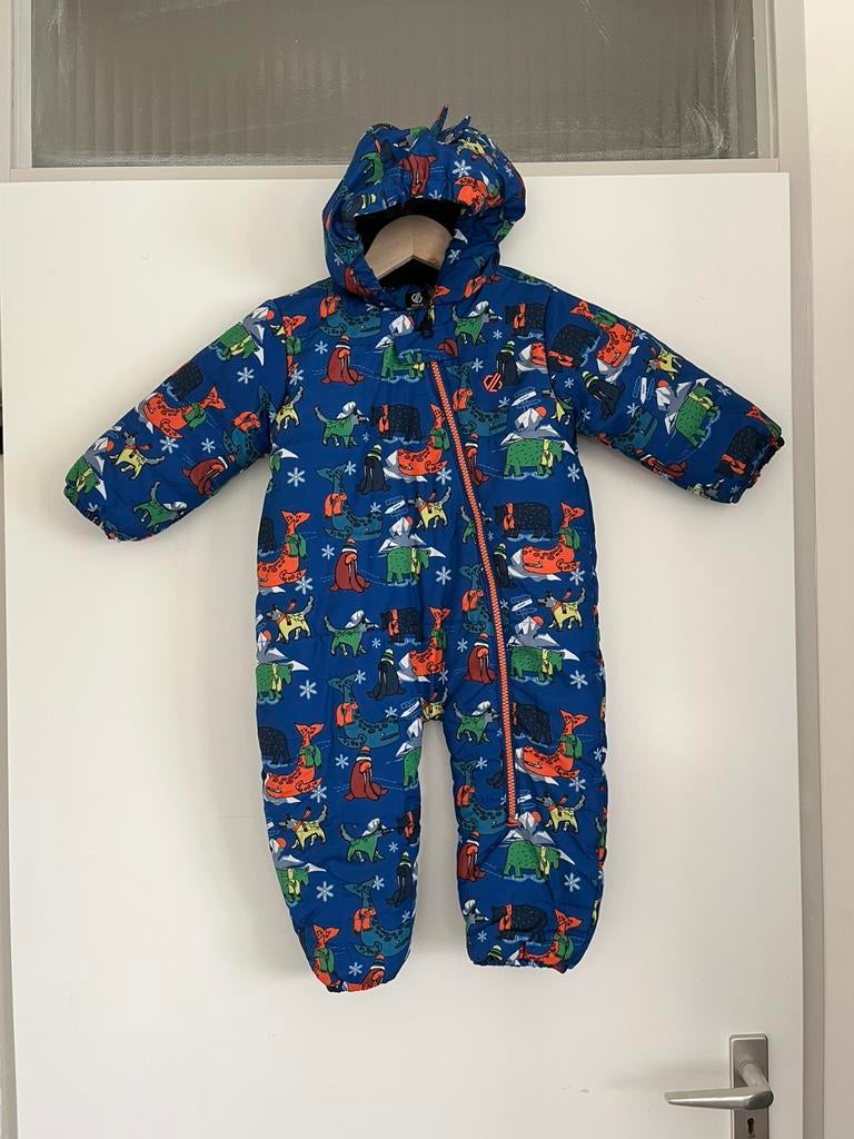 Donkerblauw skipak met dieren, maat 80 van Dare2B, nieuw!, Kinderen en Baby's, Babykleding | Maat 80, Ophalen of Verzenden, Nieuw