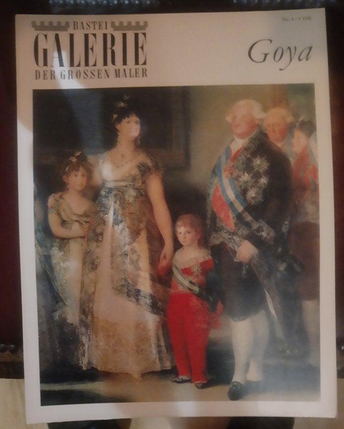 GOYA - Galerie der Grossen Maler / KUNST (afm: 35x26cm!), Boeken, Ophalen of Verzenden, Gelezen, Schilder- en Tekenkunst