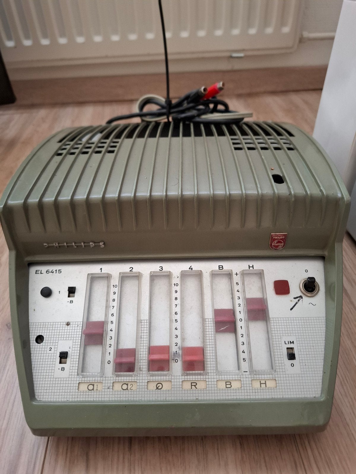 Vintage Philips EL 6415 Audiomixer - Zeldzaam, Ophalen of Verzenden, Gebruikt, Audio
