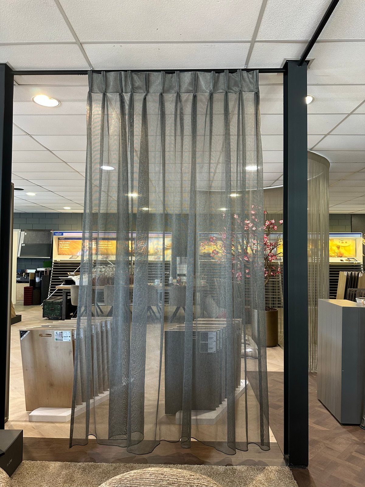 Eijffinger gordijn Durban - 150x270cm, Overige materialen, Overige merken, 150 cm, Ophalen of Verzenden