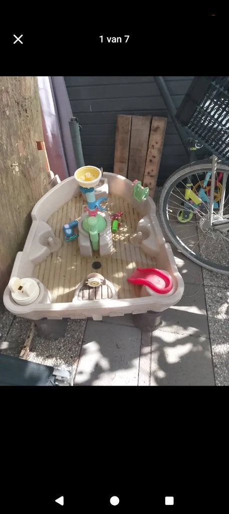 Watertafel little tikes, Ophalen, Gebruikt