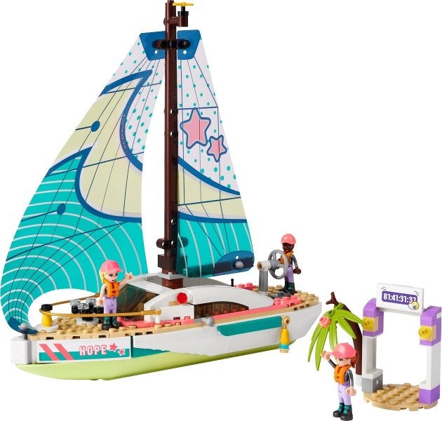 lego friends 41716 Stephanies Zeilavontuur, Lego, Friends, Ophalen of Verzenden, Zo goed als nieuw
