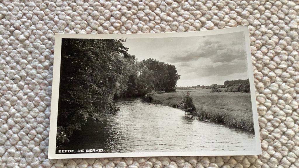 Ansichtkaart Eefde De Berkel. 971, Verzamelen, Ophalen of Verzenden, 1940 tot 1960, Gelopen, Gelderland