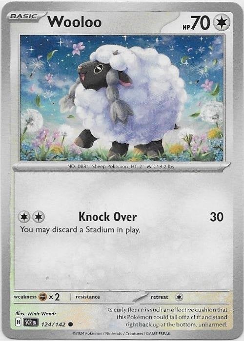 Stellar Crown,  Wooloo [common] 124/142, Verzenden, Nieuw, Losse kaart