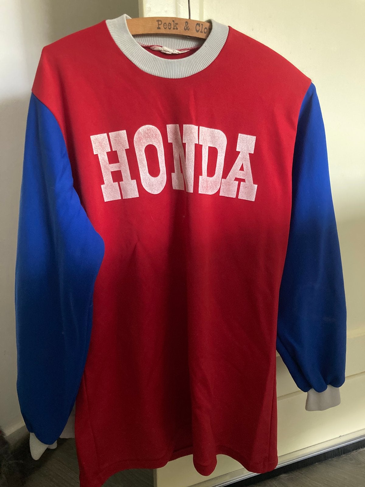 Honda cross-jersey, jaren 70, Motoren, Ophalen of Verzenden, Tweedehands, Dames, Motorcrosskleding