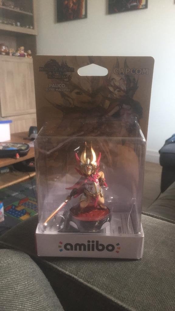 Monster Hunter Rise Sunbreak Palico Felyne Malzeno Amiibo, Nintendo, Ophalen of Verzenden, Nieuw, Overige typen