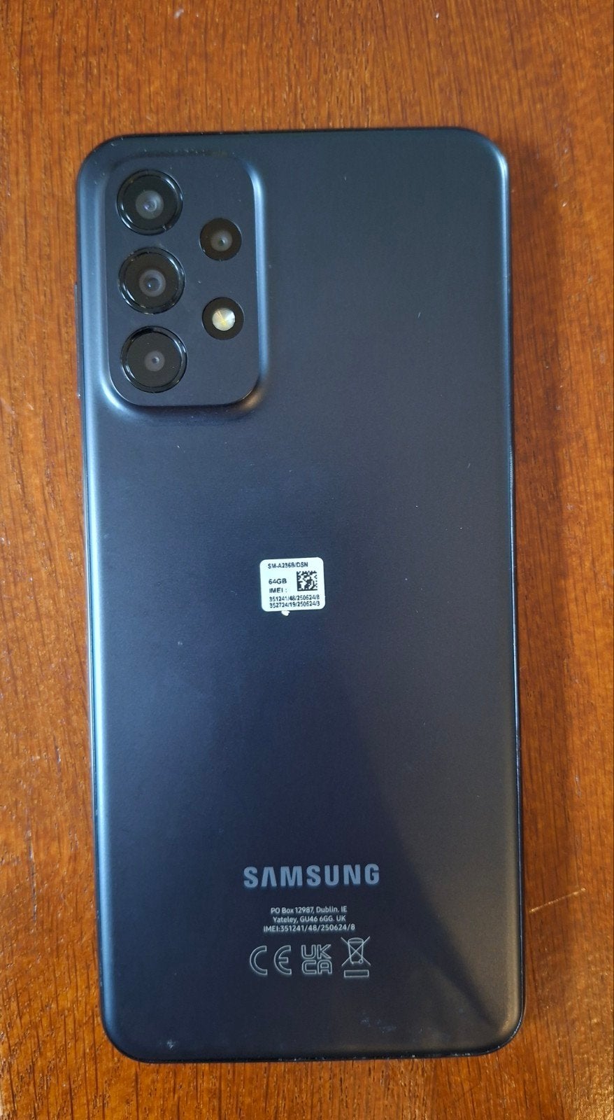 Samsung Galaxy A23 64GB 5G, Gebruikt, Zwart, Touchscreen, Ophalen of Verzenden