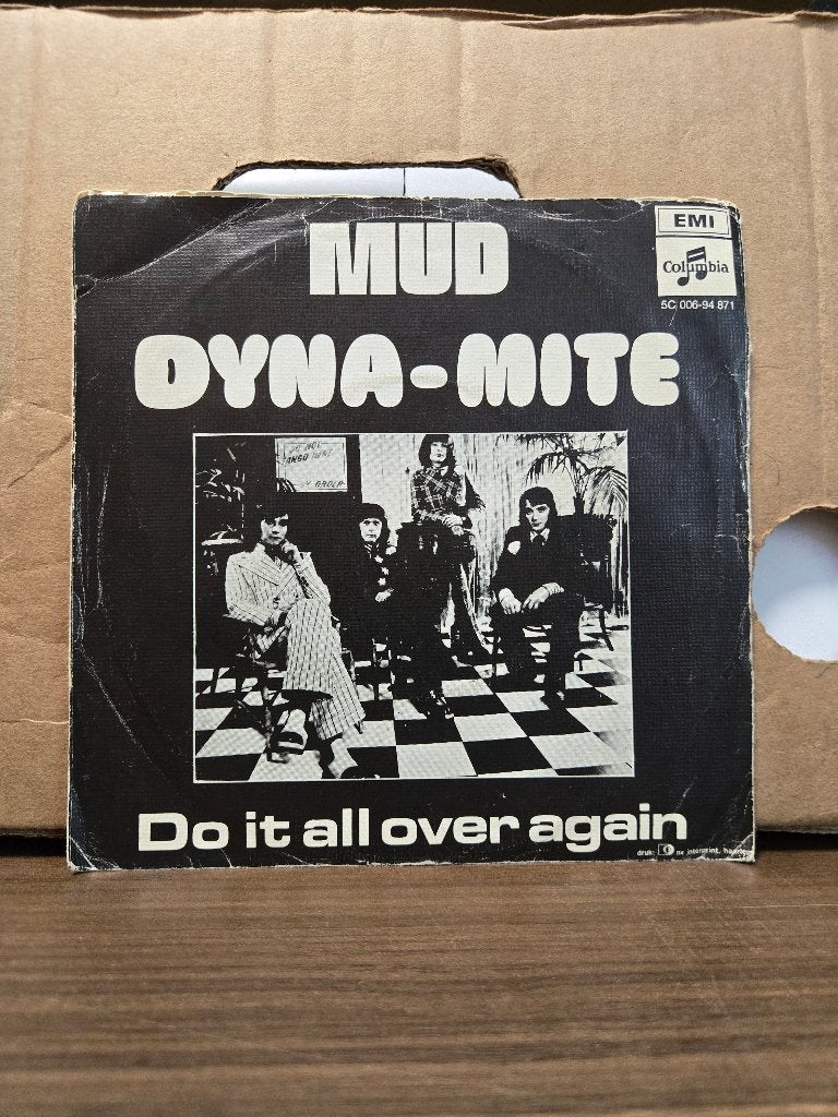 Mud - Dyna-mite, Cd's en Dvd's, Vinyl Singles, 7 inch, Ophalen of Verzenden, Zo goed als nieuw, Pop