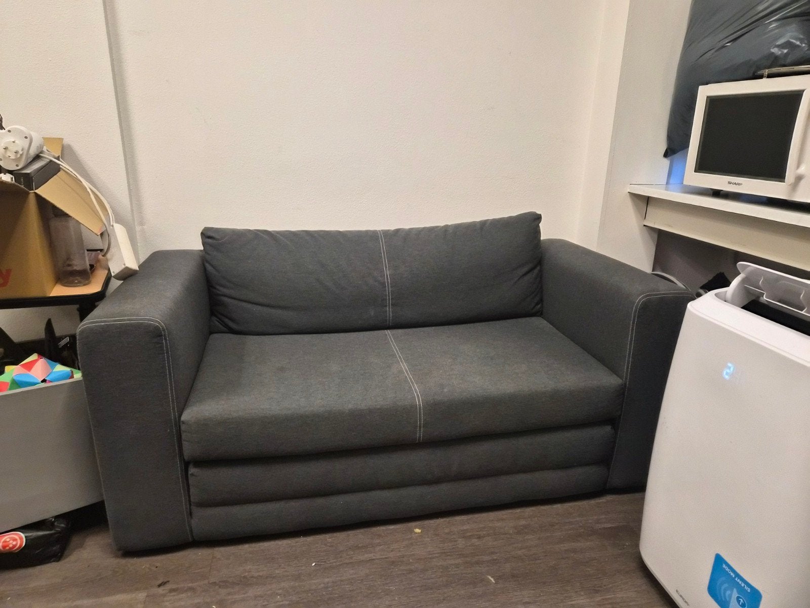 Ikea Askeby bank - bijna niet gebruikt, Ophalen, Tweepersoons, 190 cm of minder, Zo goed als nieuw