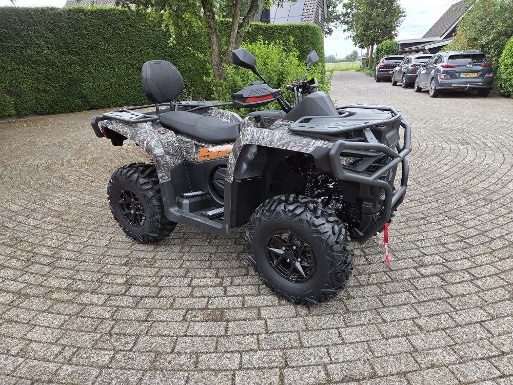 Nieuwste 2026 Up Moto 525 4x4 camouflage met autokenteken!, 525 cc, 1 cilinder, 12 t/m 35 kW