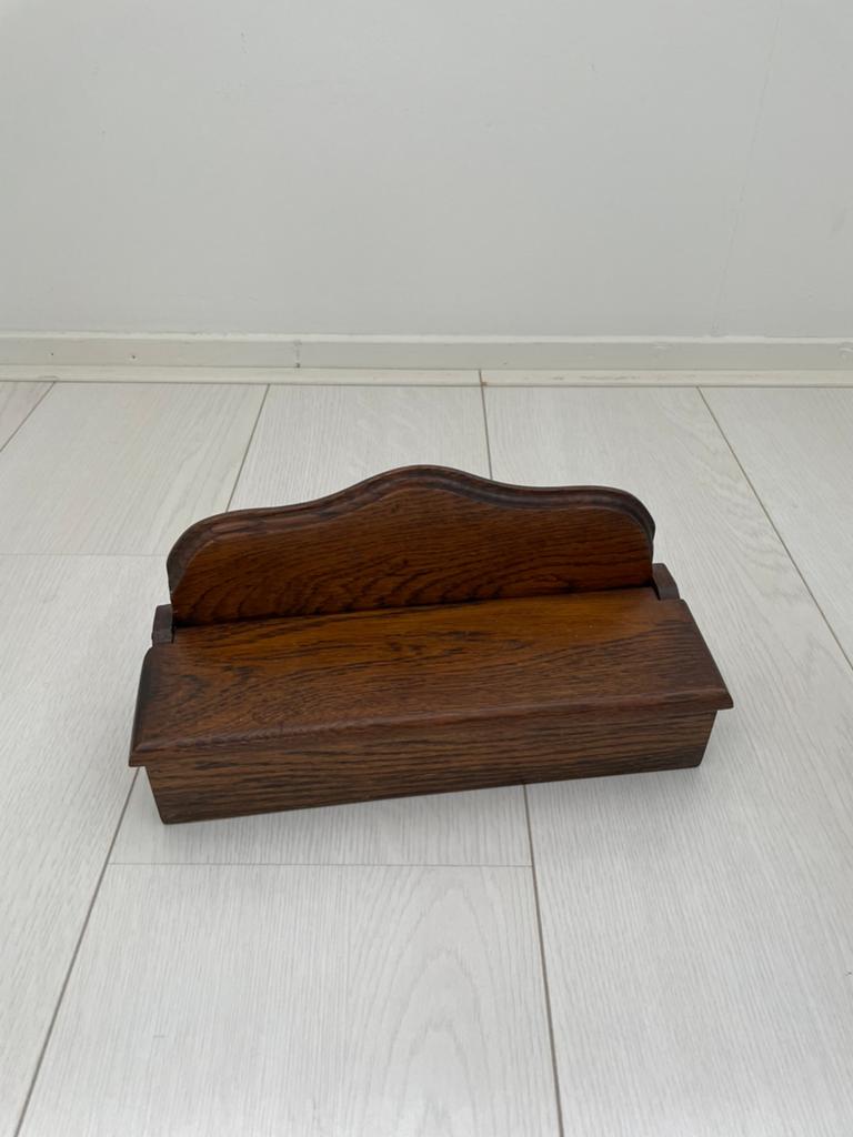 Haar/Kammen bakje eiken, Antiek en Kunst, Ophalen of Verzenden