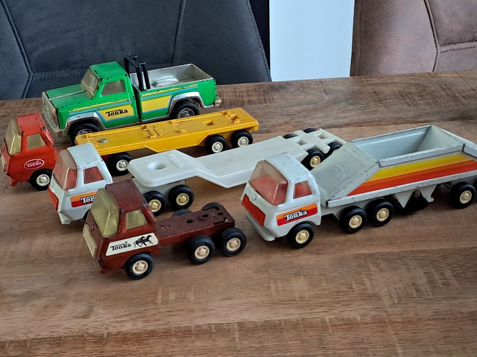 Tonka speelgoedauto's en vrachtwagens, Ophalen of Verzenden, Gebruikt